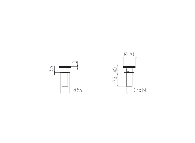 Radomonte KTN12 - disegno tecnico