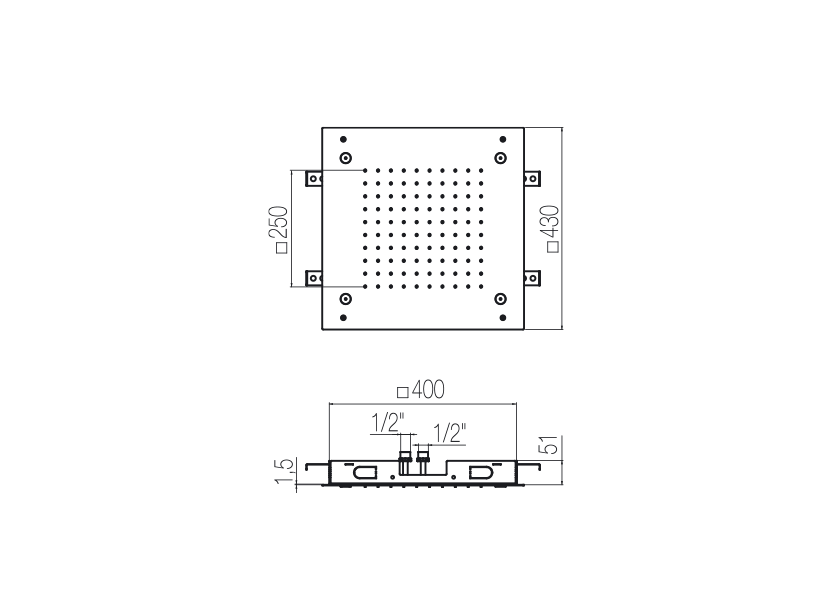 Radomonte PIA2 - disegno tecnico