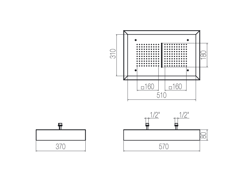 Radomonte PIA25 - disegno tecnico