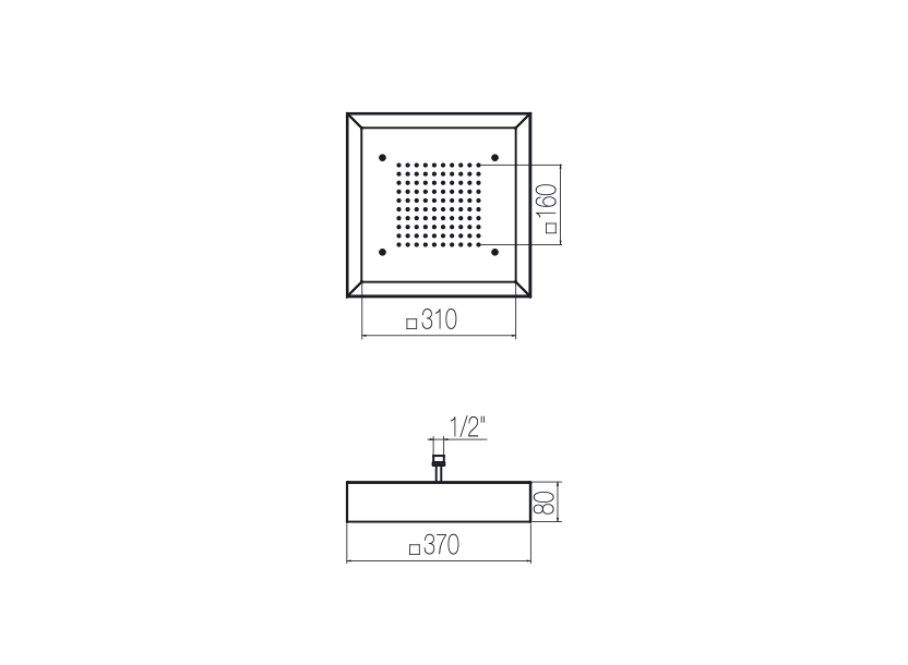 Radomonte PIA29 - disegno tecnico