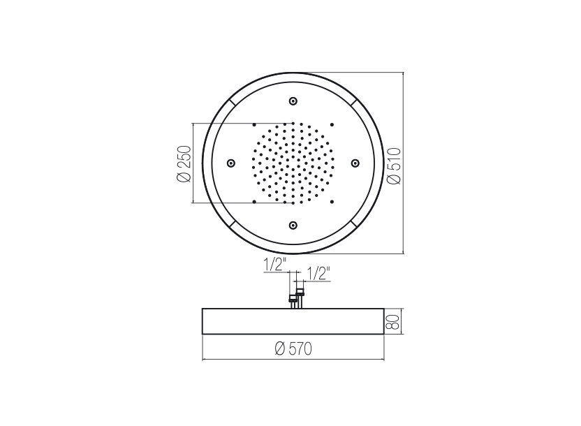 Radomonte PIA30 - disegno tecnico