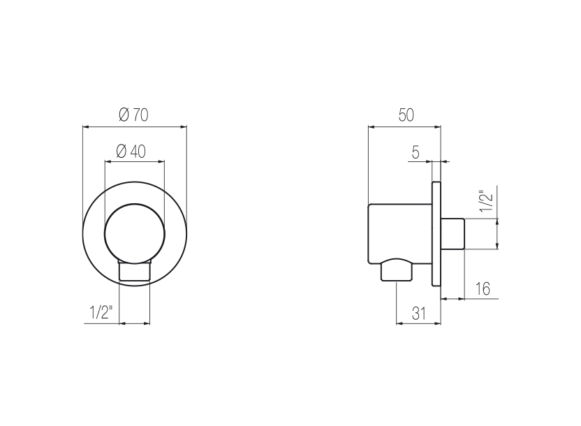 Radomonte PRE1 - disegno tecnico
