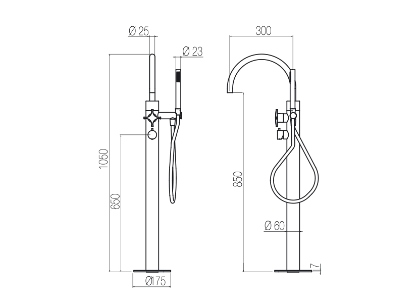 Radomonte PVX99 - disegno tecnico