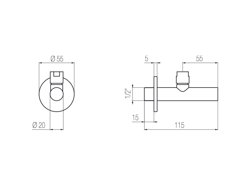 Radomonte SOT1 - disegno tecnico
