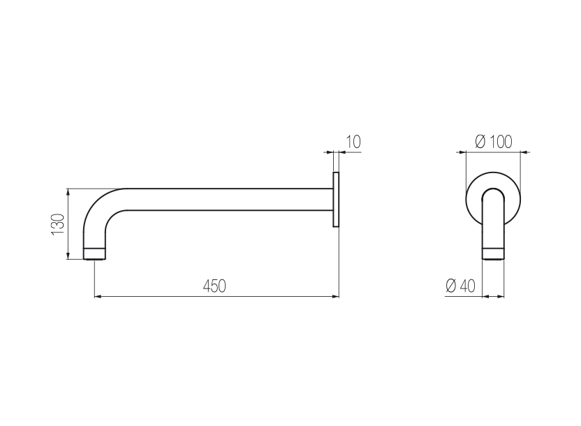 Radomonte SPN2 - disegno tecnico