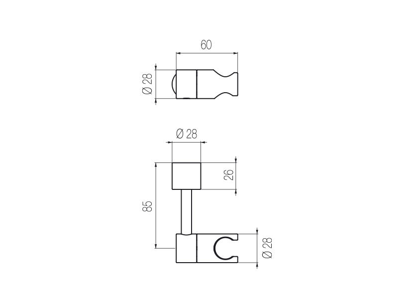 Radomonte SUP99 - disegno tecnico