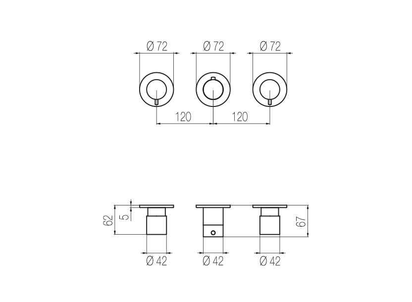 Radomonte TKN60 - disegno tecnico