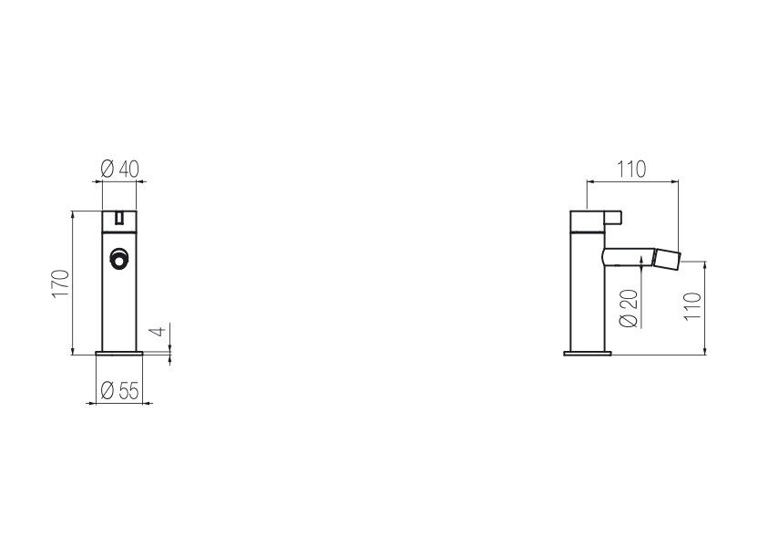 Radomonte TQW94 - disegno tecnico
