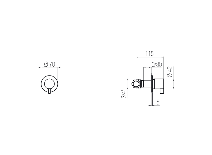 Radomonte TXQ50 - disegno tecnico