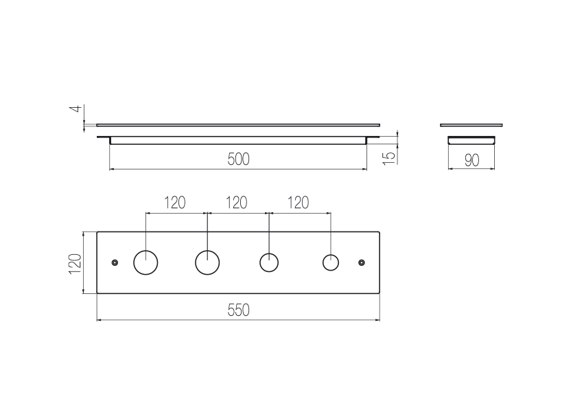 Radomonte VT4 - disegno tecnico