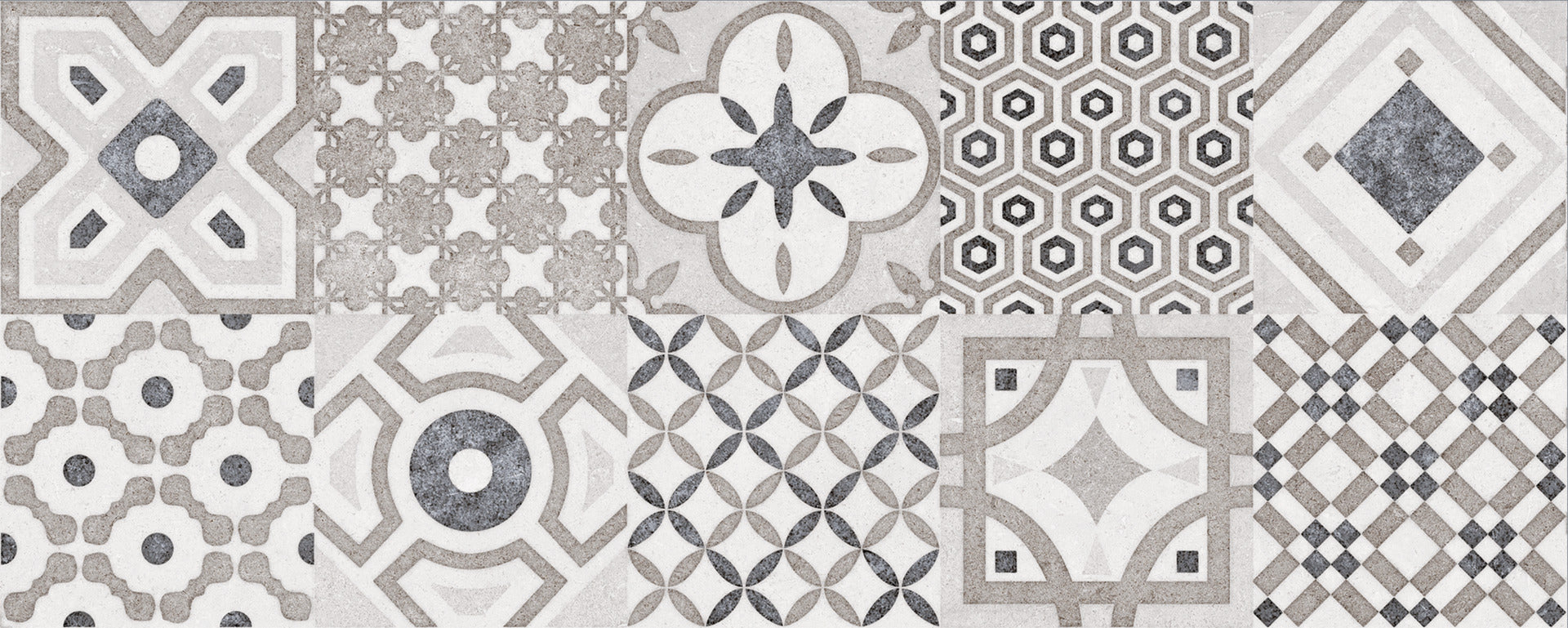 Ragno Creek Bianco Decoro Accordi 20x50