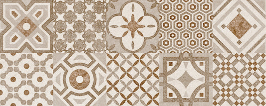Ragno Creek Avorio Decoro Accordi 20x50