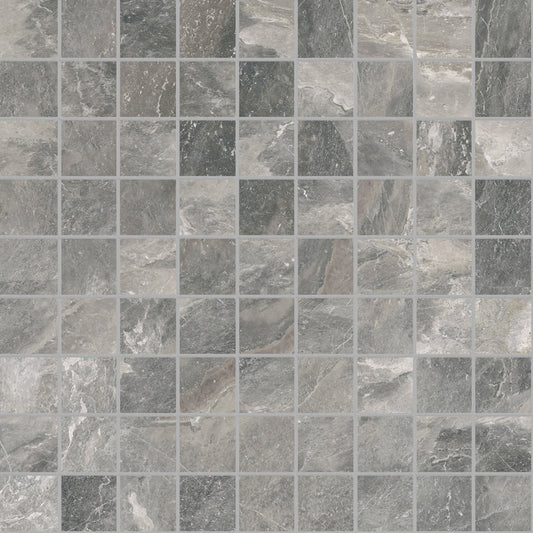 Incanto Crux Grey Mosaico 30x30 Glossy - Gres Porcellanato di RAGNO - Prezzo solo €45.82! Compra ora su CEGO CERAMICHE