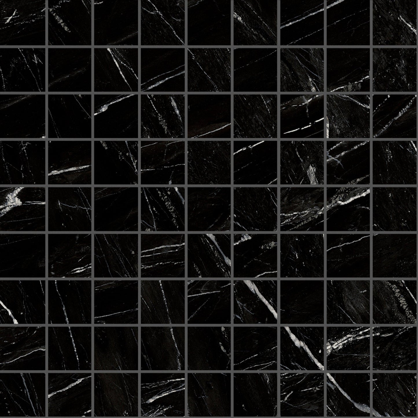 Incanto Sky Black Mosaico 30x30 Glossy - Gres Porcellanato di RAGNO - Prezzo solo €45.82! Compra ora su CEGO CERAMICHE