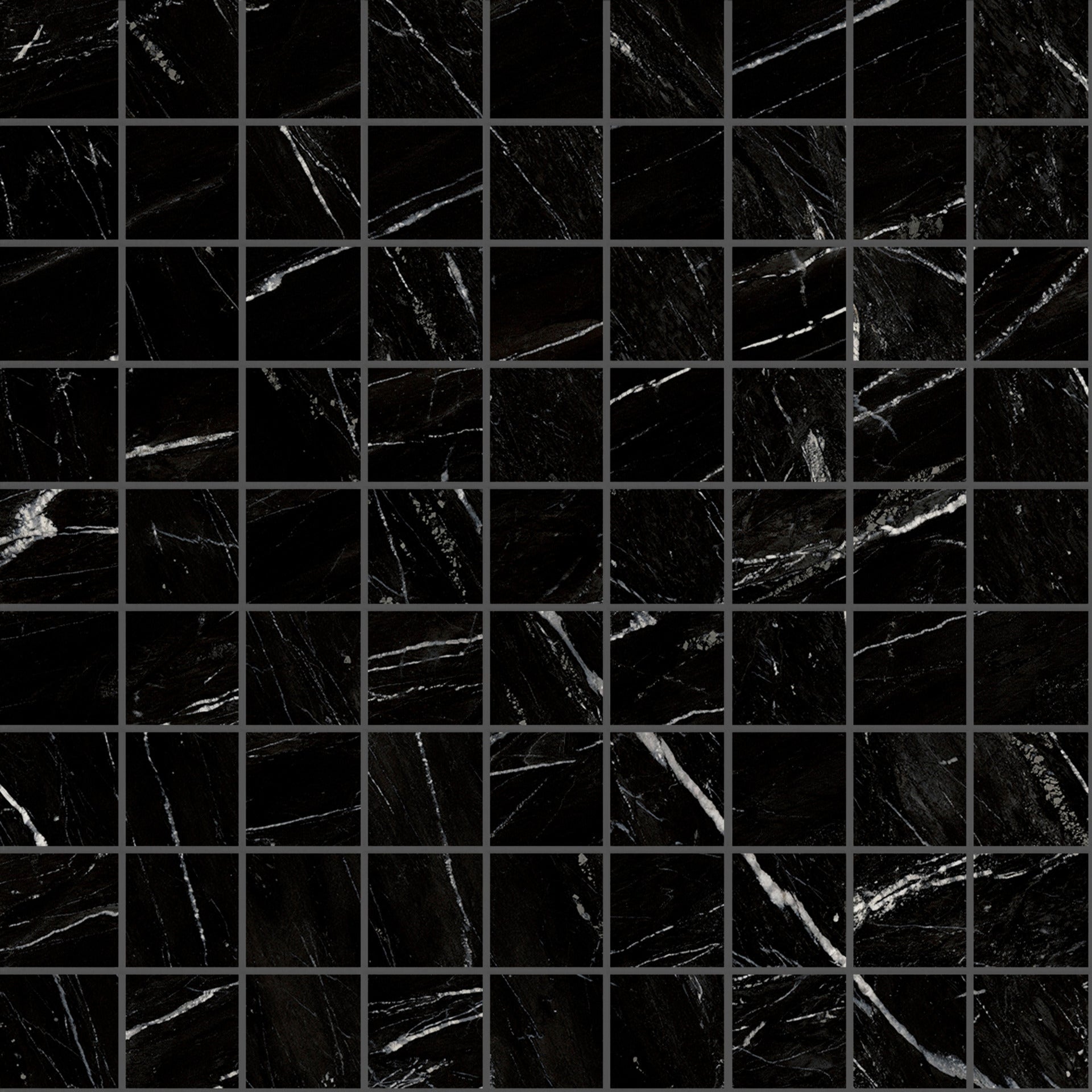 Incanto Sky Black Mosaico 30x30 Glossy - Gres Porcellanato di RAGNO - Prezzo solo €45.82! Compra ora su CEGO CERAMICHE