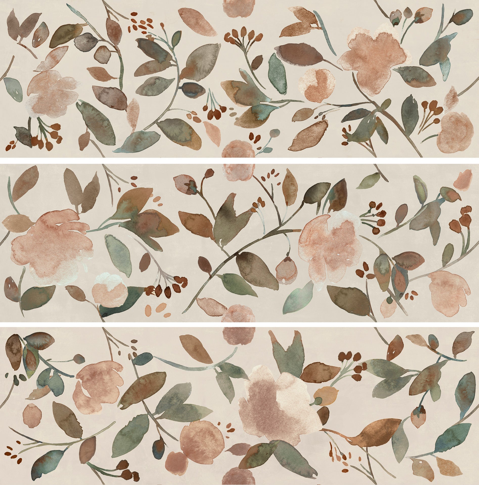 Ragno Now Avorio Decoro Waterflower 25x76