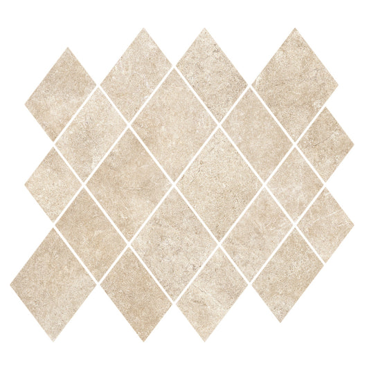 Realstone Argent Sabbia Mosaico Rombi 35,3x32,3 - Gres Porcellanato di RAGNO - Prezzo solo €49.39! Compra ora su CEGO CERAMICHE