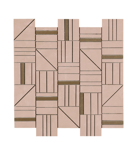 Resina Rosa Mosaico Forme 40x43 - Pasta Bianca di RAGNO - Prezzo solo €106.10! Compra ora su CEGO CERAMICHE