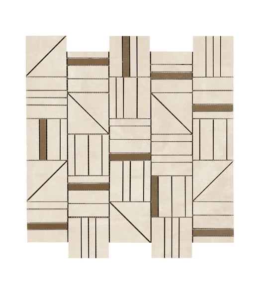 Resina Avorio Mosaico Forme 40x43 - Pasta Bianca di RAGNO - Prezzo solo €106.10! Compra ora su CEGO CERAMICHE