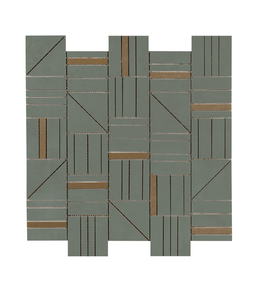 Resina Ardesia Mosaico Forme 40x43 - Pasta Bianca di RAGNO - Prezzo solo €106.10! Compra ora su CEGO CERAMICHE