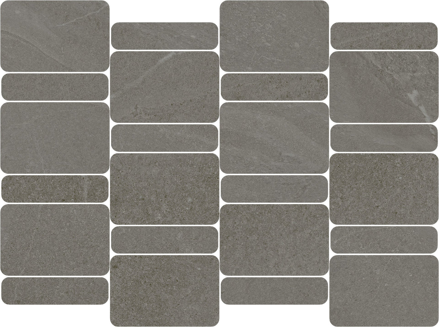 Stoneplay Ardesia Antracite Mosaico Dominio 29x39 - Gres Porcellanato di RAGNO - Prezzo solo €57.71! Compra ora su CEGO CERAMICHE