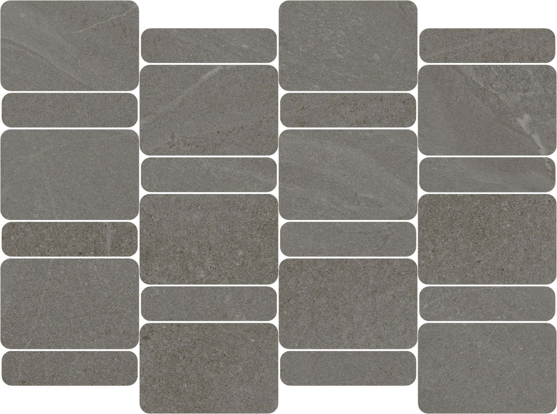 Stoneplay Ardesia Antracite Mosaico Dominio 29x39 - Gres Porcellanato di RAGNO - Prezzo solo €57.71! Compra ora su CEGO CERAMICHE