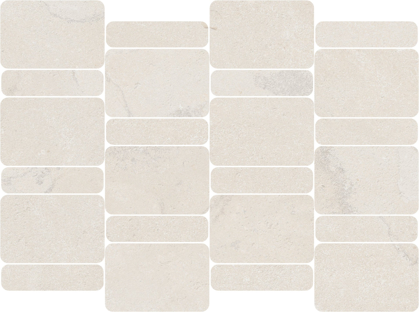 Stoneplay Cliff Bianco Mosaico Dominio 29x39 - Gres Porcellanato di RAGNO - Prezzo solo €57.71! Compra ora su CEGO CERAMICHE