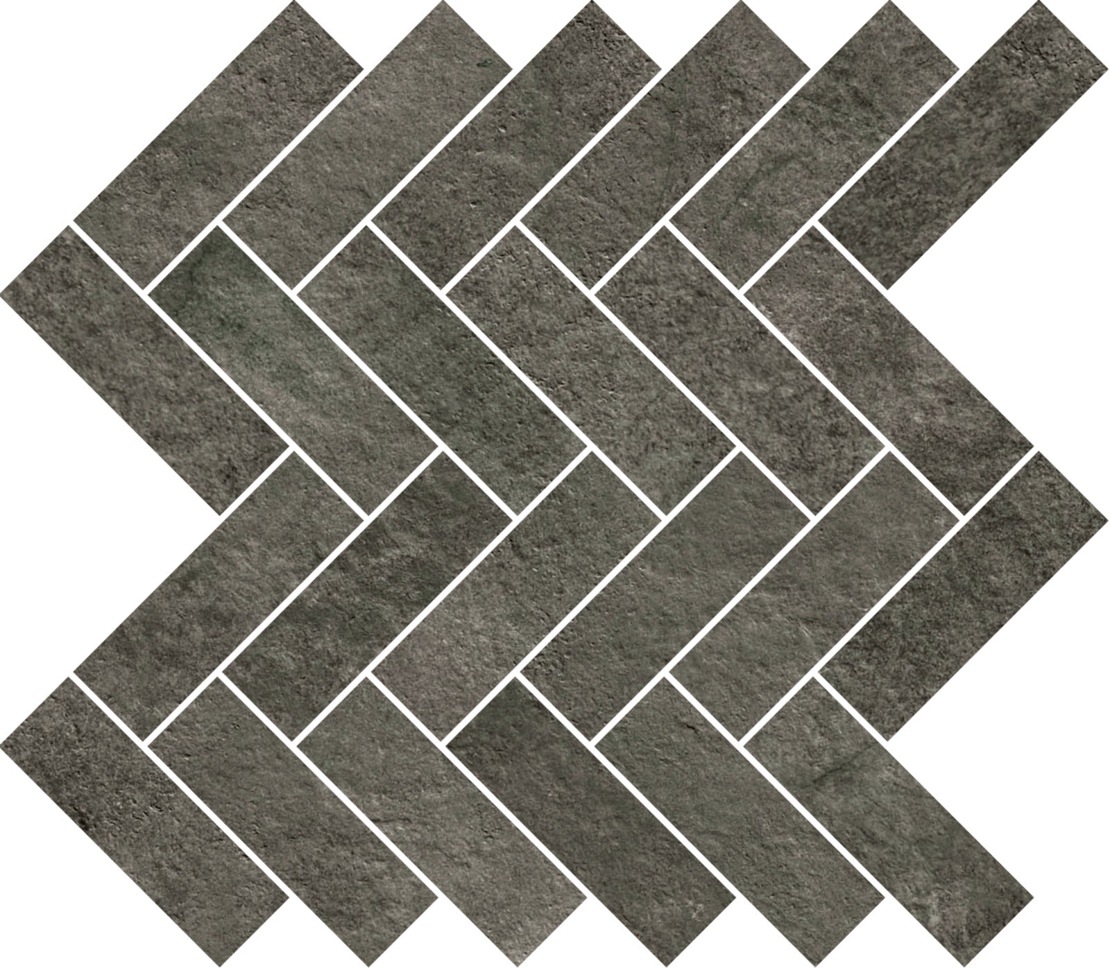 Stoneway Ardesia Antracite Mosaico Freccia 30x36 - Gres Porcellanato di RAGNO - Prezzo solo €29.61! Compra ora su CEGO CERAMICHE