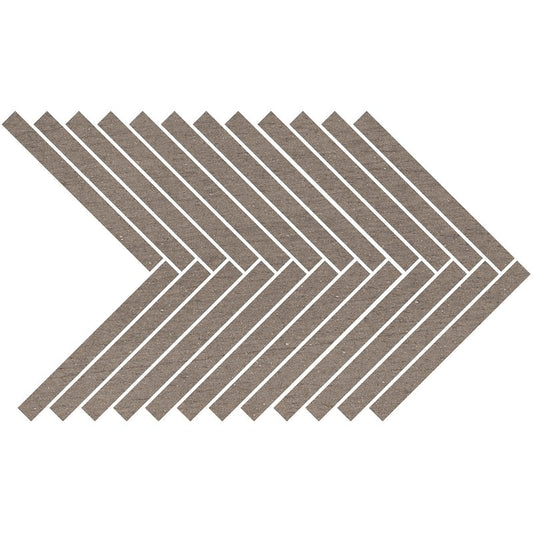 COEM Remixed Taupe Mosaico Regoli 28,5x41 Naturale