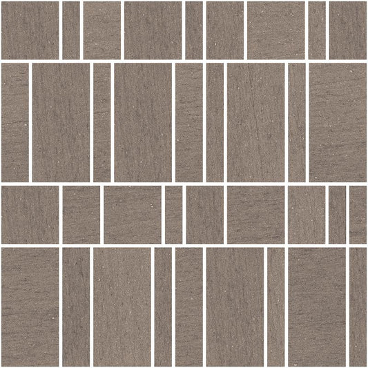 COEM Remixed Taupe Mosaico Tessere 45x45 Naturale