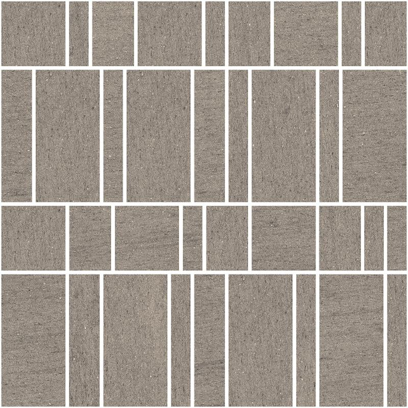 COEM Remixed Warm Grey Mosaico Tessere 45x45 Naturale