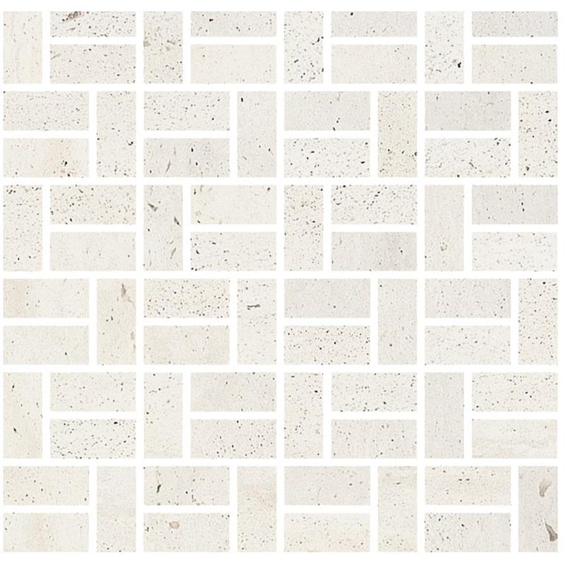 Reverso2 White Mosaico 2x5 Patinato - Gres Porcellanato di Coem Ceramiche - Prezzo solo €129.50! Compra ora su CEGO CERAMICHE