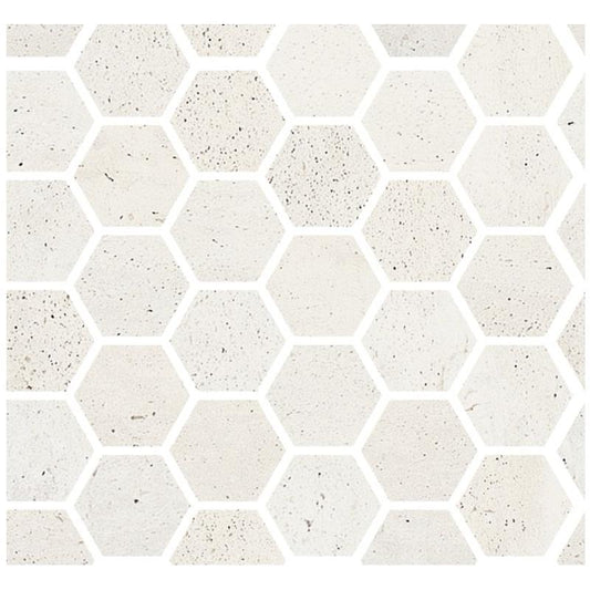 Reverso2 White Mosaico Esagono Naturale - Gres Porcellanato di Coem Ceramiche - Prezzo solo €217.80! Compra ora su CEGO CERAMICHE