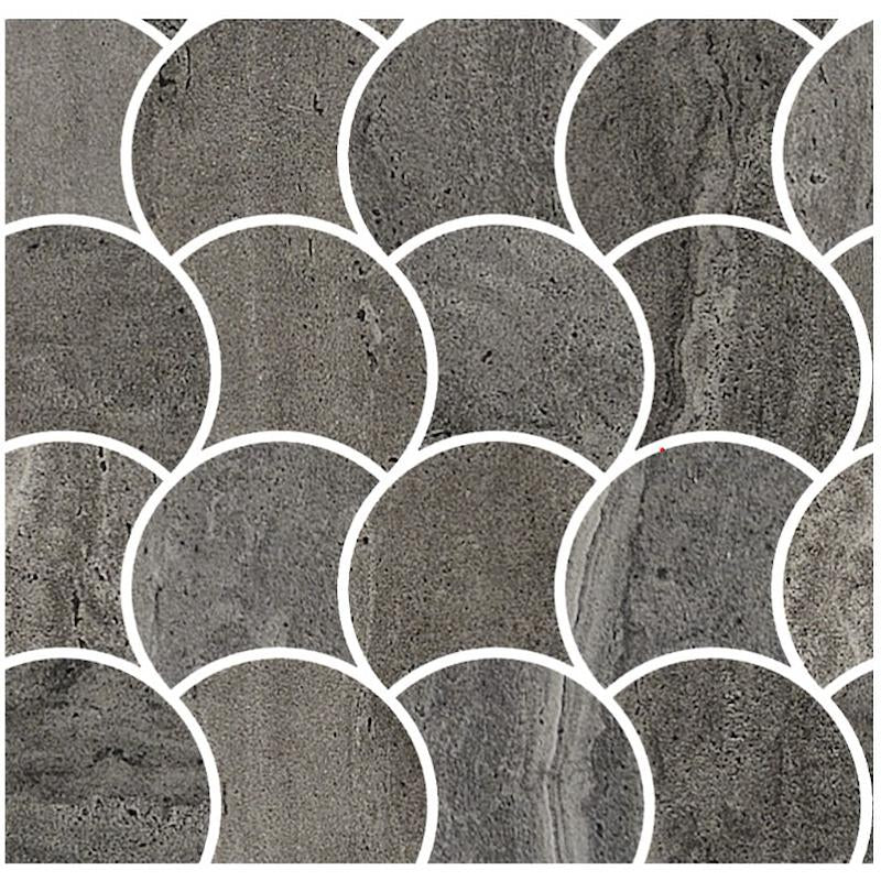 Reverso2 Black Mosaico Wavy Naturale - Gres Porcellanato di Coem Ceramiche - Prezzo solo €129.50! Compra ora su CEGO CERAMICHE