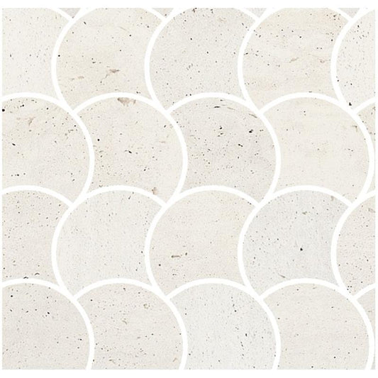 Reverso2 White Mosaico Wavy Naturale - Gres Porcellanato di Coem Ceramiche - Prezzo solo €129.50! Compra ora su CEGO CERAMICHE