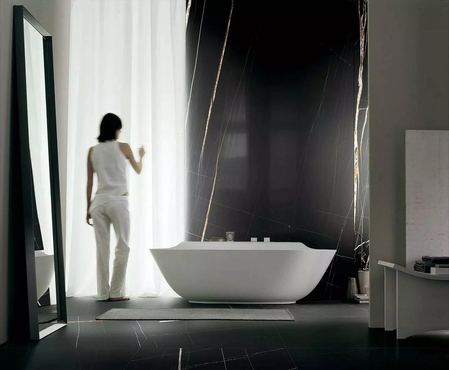 Stones&More Stone Sahara Noir 80x80 matte - Gres Porcellanato di Florim - Prezzo solo €57! Compra ora su CEGO CERAMICHE