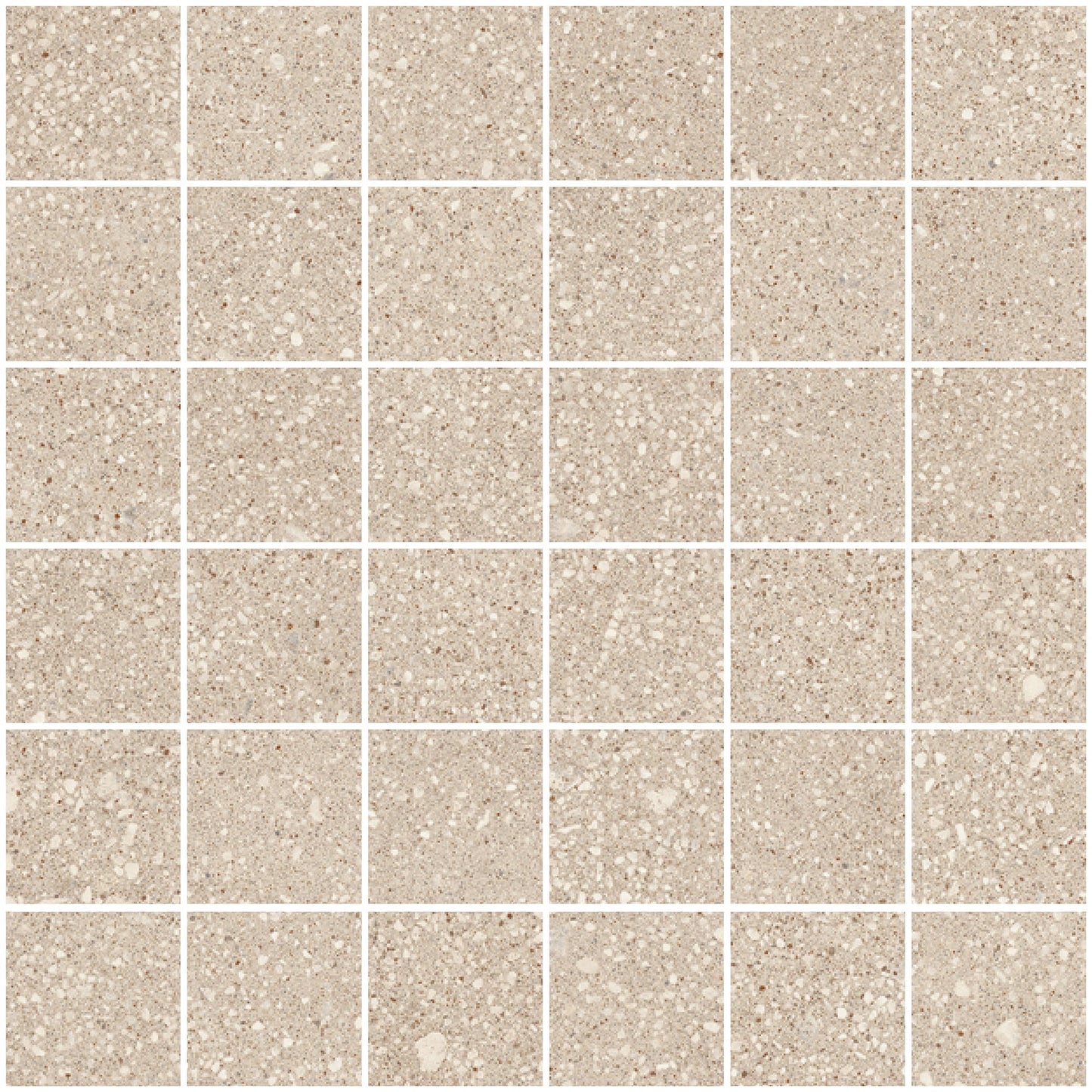 Sant Agostino Gravel Small Sand Mosaico 30x30 Nat