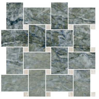 Sant'agostino Lunaris Decoro Maxi Rete Ocean 30x30 cm Kry lucido immagine ufficiale dal catalogo Ceramica Sant’Agostino