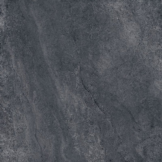 Sant'agostino Bergstone Black 120x120 cm Naturale minimale ufficiale Ceramica Sant’Agostino