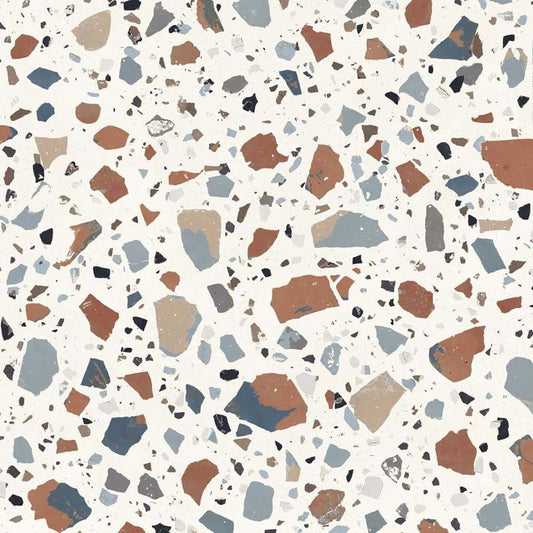 Sant'agostino Deconcrete Decoro De Maxi Deco White 90x90 cm Naturale minimale ufficiale Ceramica Sant’Agostino