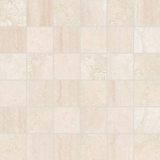 Sant'agostino Via Appia Mosaico Ivory 30x30 cm Naturale minimale ufficiale Ceramica Sant’Agostino