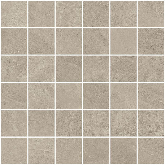 Sant'agostino Bergstone Mosaico Sand 30x30 cm Naturale minimale ufficiale Ceramica Sant’Agostino