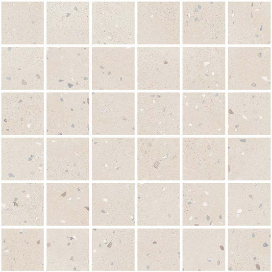 Sant'agostino Deconcrete Mosaico De Micro Sand 30x30 cm Naturale minimale ufficiale Ceramica Sant’Agostino