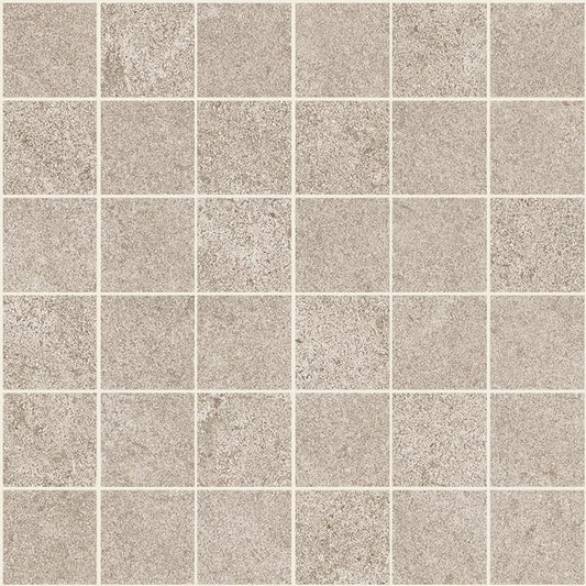 Sant'agostino Highstone Mosaico Greige 30x30 cm Naturale minimale ufficiale Ceramica Sant’Agostino