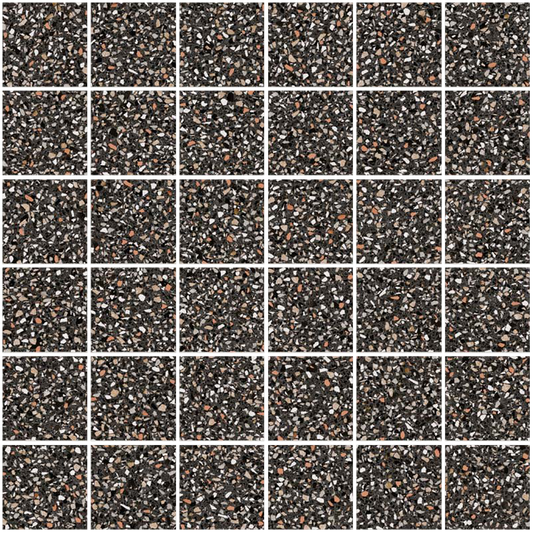 Sant'agostino Newdecò Mosaico Dark 30x30 cm Naturale/Lucido minimale ufficiale Ceramica Sant’Agostino