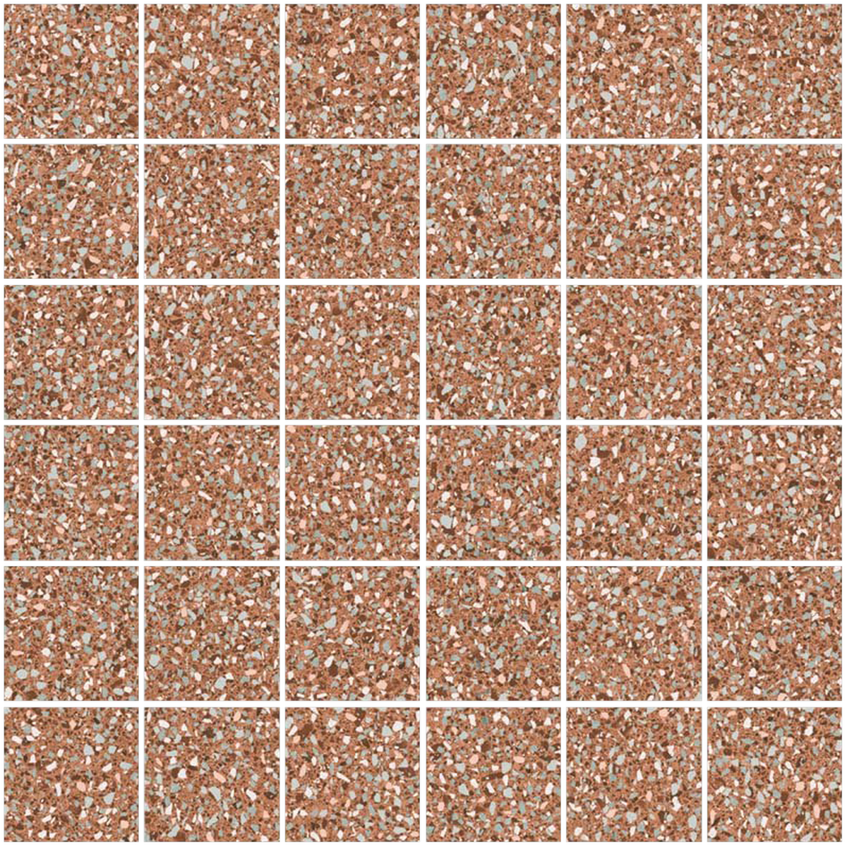 Sant'agostino Newdecò Mosaico 'Fire 30x30 cm Naturale/Lucido minimale ufficiale Ceramica Sant’Agostino