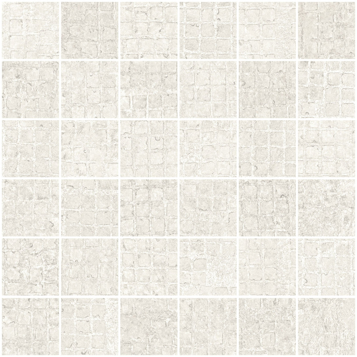 Sant'agostino Novart Mosaico Light 30x30 cm Naturale minimale ufficiale Ceramica Sant’Agostino