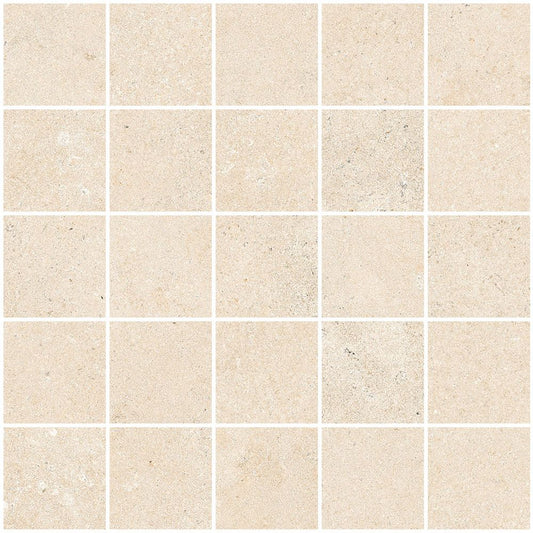 Sant'agostino Unionstone 2 Mosaico Olimpia Avorio 30x30 cm Naturale minimale ufficiale Ceramica Sant’Agostino