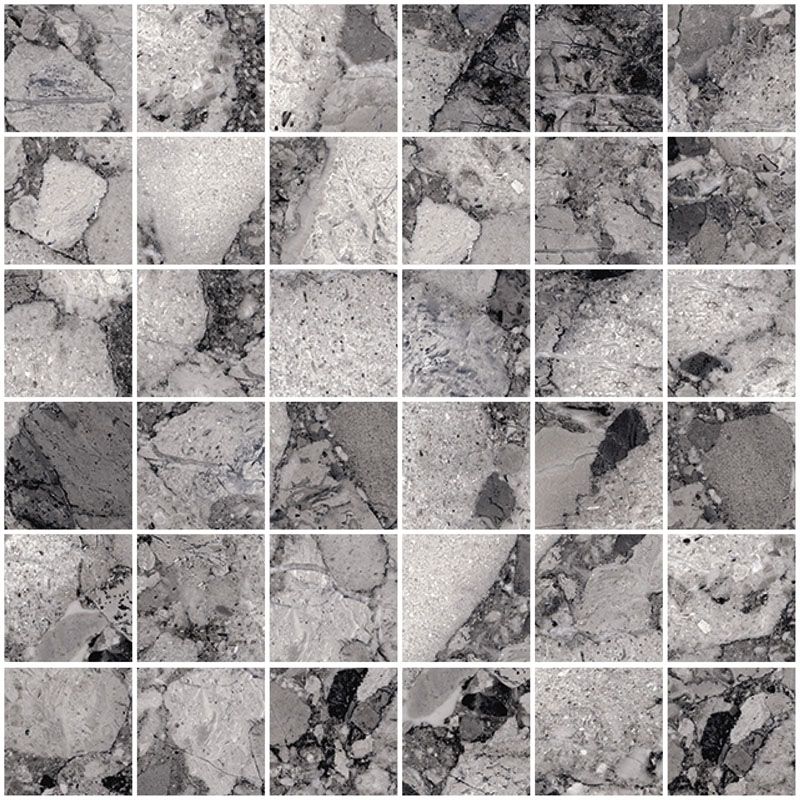 Sant'agostino Venistone Mosaico Dark 30x30 cm Naturale minimale ufficiale Ceramica Sant’Agostino