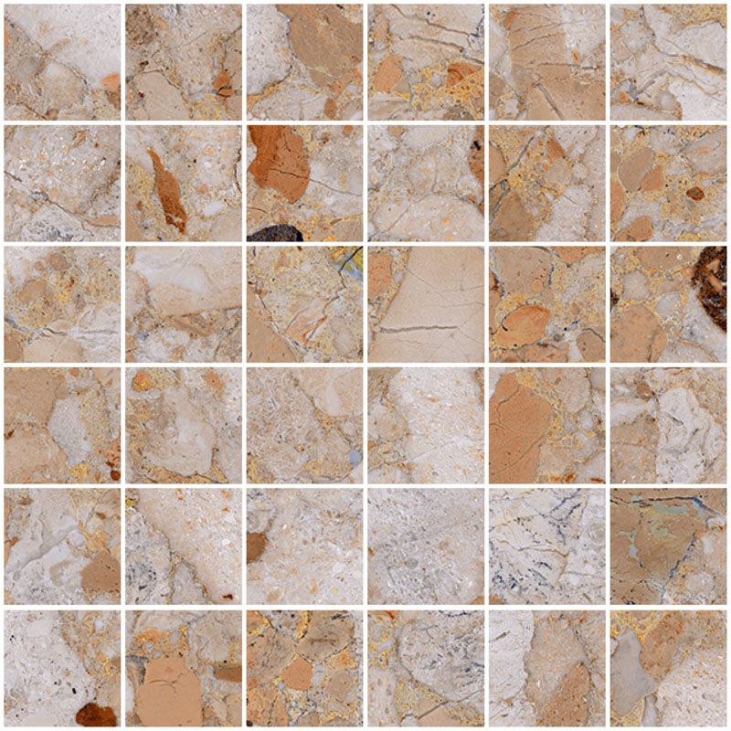 Sant'agostino Venistone Mosaico Gold 30x30 cm Naturale minimale ufficiale Ceramica Sant’Agostino